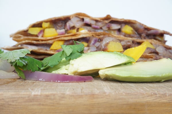 Black Bean Quesadillas