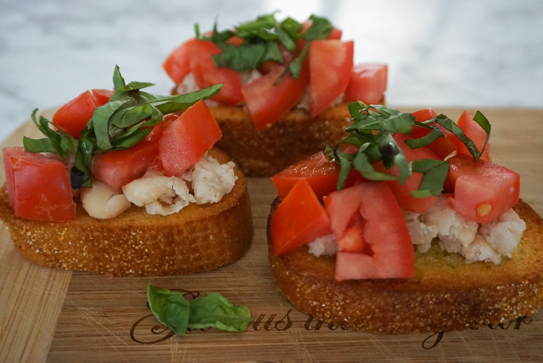 White Bean Bruschetta