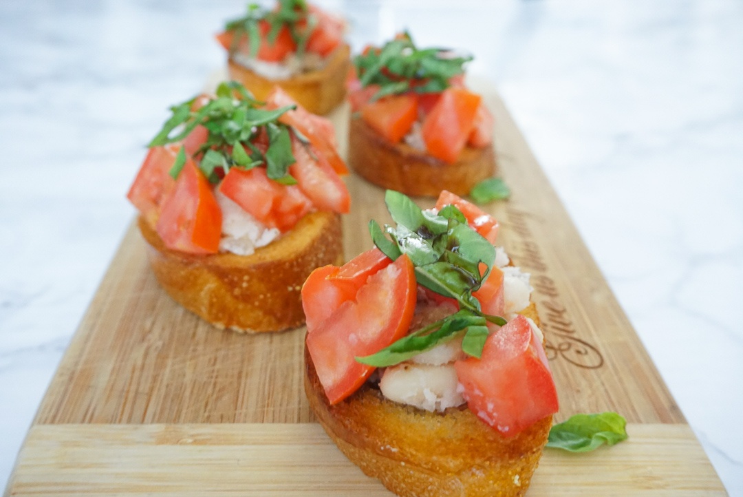 White Bean Bruschetta