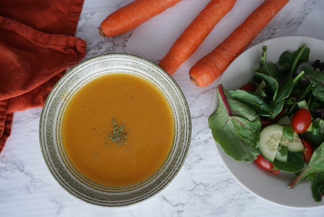 creamy carrot soup