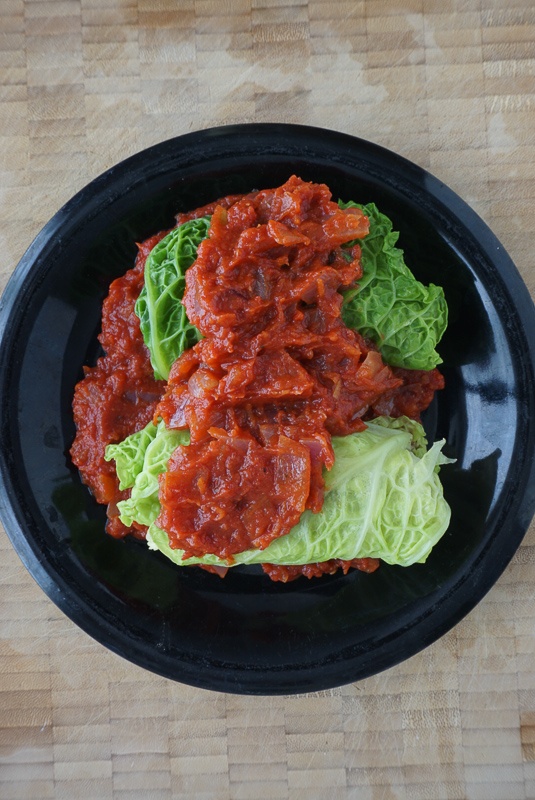 vegan stuffed cabbage rolls