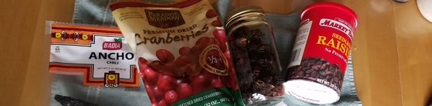 vegan pantry dried fruits and vegetables