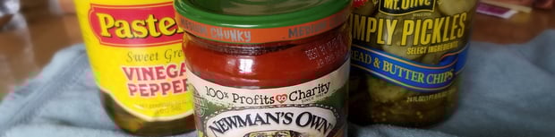 vegan pantry jars