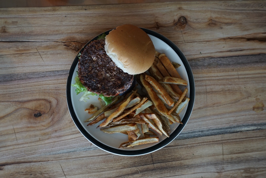 vegan veggie burger